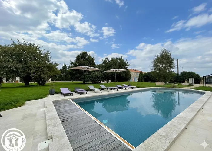 Evasion Vendéenne : Charmante Grange Avec - Fr-1-426-592 * Les Pineaux