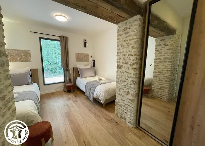 Evasion Vendéenne : Charmante Grange Avec - Fr-1-426-592